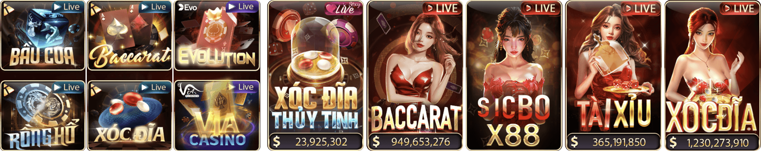 SẢNH LIVE TUYỆT VỜI